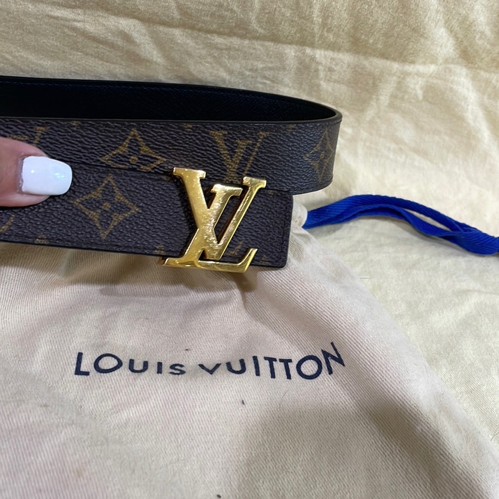 Sold  / Louis Vuitton Monogram reversible belt 80/32 - Picture 10 of 16